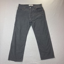 VTG Levi  s 559 Relaxed Straight Gray Corduroy Pants Men  s 36x30 Classic Fit