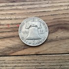 1960-D FRANKLIN 50c HALF DOLLAR 90% SILVER — photo 2