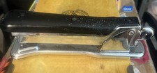 Vintage ACE-LINER Stapler Model 502 - Made In USA, Ace Fastener Co. Black/Silver