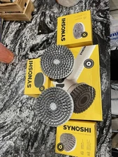 SYNOSHI® Electric Power Brush Bundle Extra Replacement Cleaning Heads All In Pic