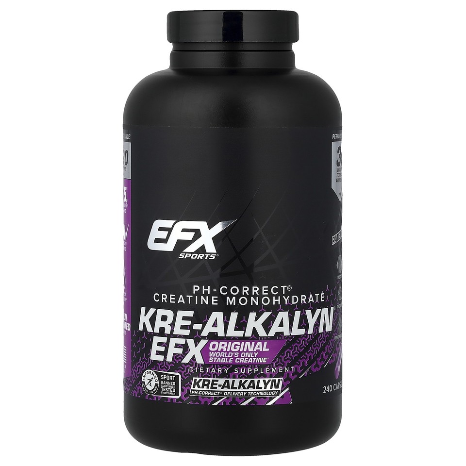 EFX Sports Kre-Alkalyn EFX 240 Capsules Informed Sport