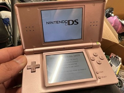 Nintendo DS Lite Coral Pink Handheld Console USG-001