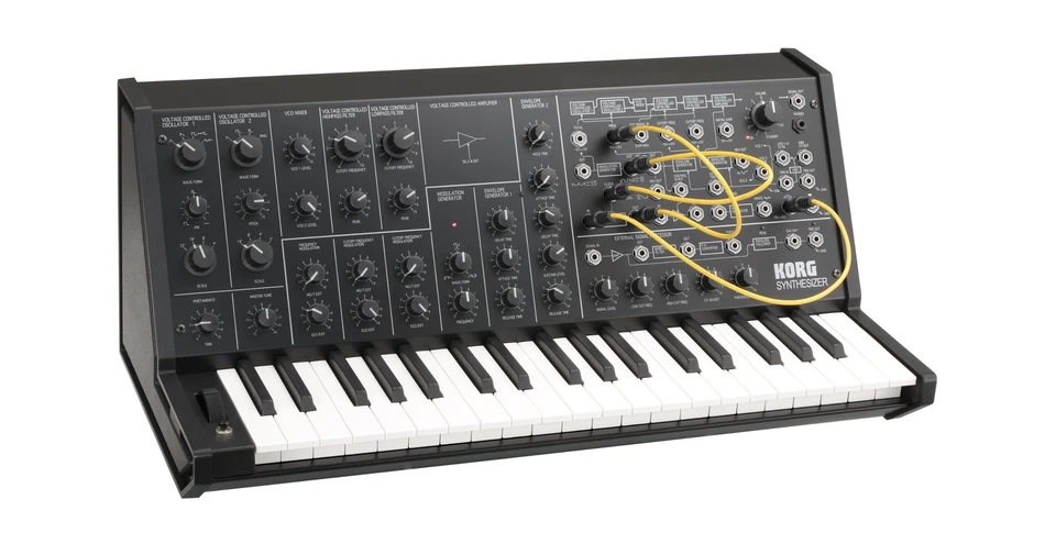 KORG Analog Monophonic Synthesizer MS-20 mini MIDI IN/USB Patch cable included - Image 4 of 4
