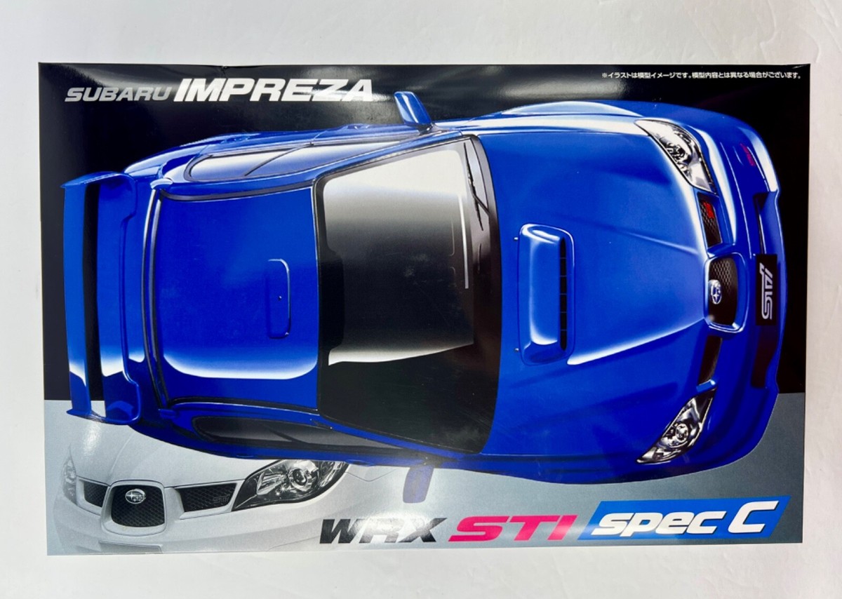 フジミ 1/24 SUBARU IMPREZA WRX STI 完成品 How To Build Model Kit 傑作らしいけどどーなの？ フジミ 1/24