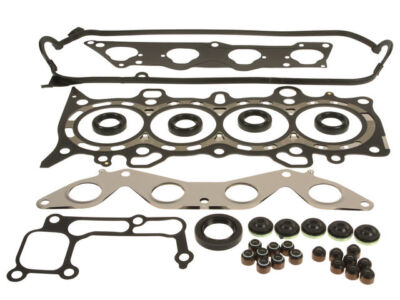 Complete Head Gasket Set For 2001-2005 Honda Civic D17A1 Engine - Includes Valves & Bolts