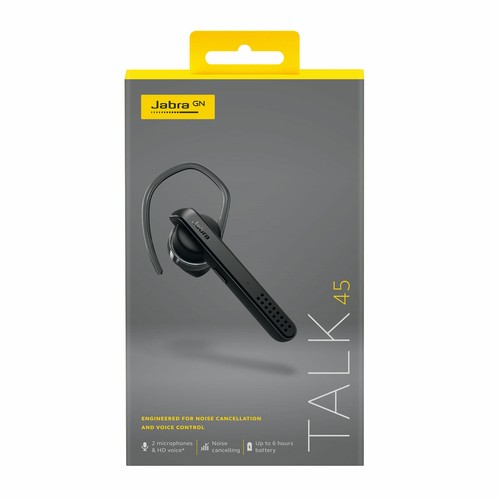 Jabra Talk 45 Headset Hd-Voice Sprachsteuerung 6 Stunden Akku Nfc Doppelmikrofon - Bild 5 von 11