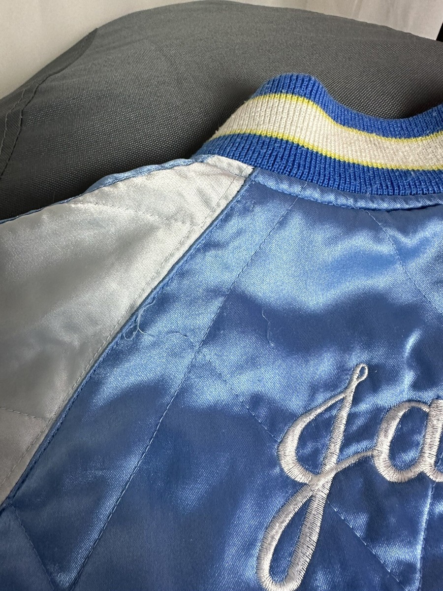 Vtg 70s Japan Reversible Embroidered Silk Souvenir Jacket