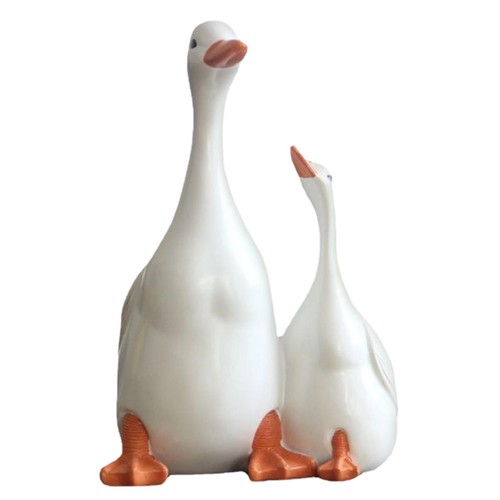 Resin Duck Family Statue Home Garden Decor Lawn Landscap Ornament Decors Gifts - Picture 15 of 15