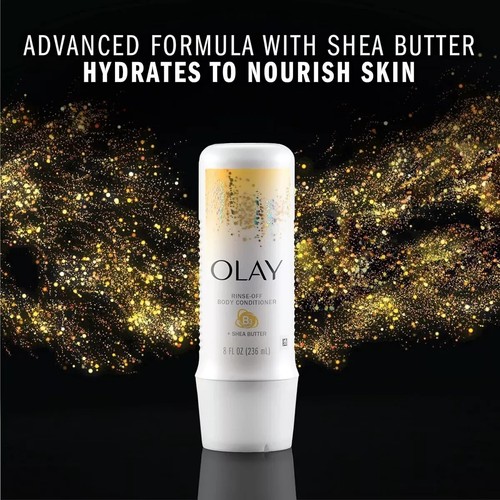 Olay RINSE-OFF BODY CONDITIONER 8 OZ ~ Shea Butter & Vitamin B3 Hydrates Skin!πΏ - Picture 20 of 24