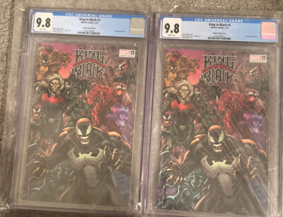 King In Black 1 1:200 CGC 9.8 Hottest Book Every Symbiote Cover! HTF IN 9.8