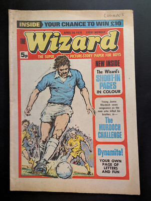 Wizard Comic, April 10th 1976, D.C. Thompson.