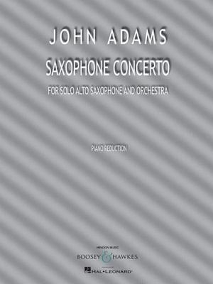 Saxophone Concerto for Solo Alto Saxophone and Orchestra : Piano Reduction, P...