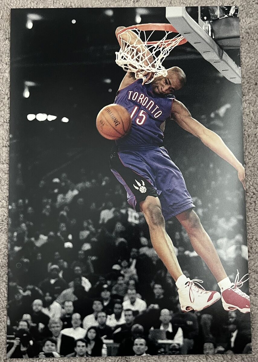 Vince Carter Toronto Raptors All Star Game Elbow Dunk 12x18 Vince Carter Toronto Raptors All Star Game Elbow Dunk 12x18