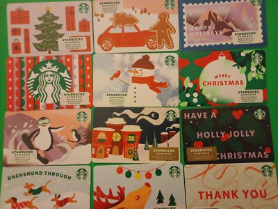 STARBUCKS Gift Card Set 2021 