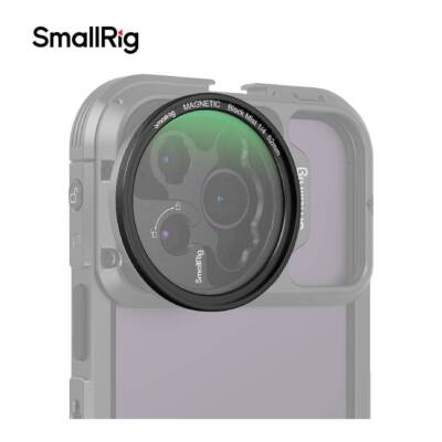 SmallRig 52mm Magnetic Black Diffusion 1/4 Filter Mist Dream Cinematic Effect