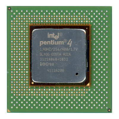 Processor CPU Intel Pentium 4 1.4GHz SL4SG Socket 423