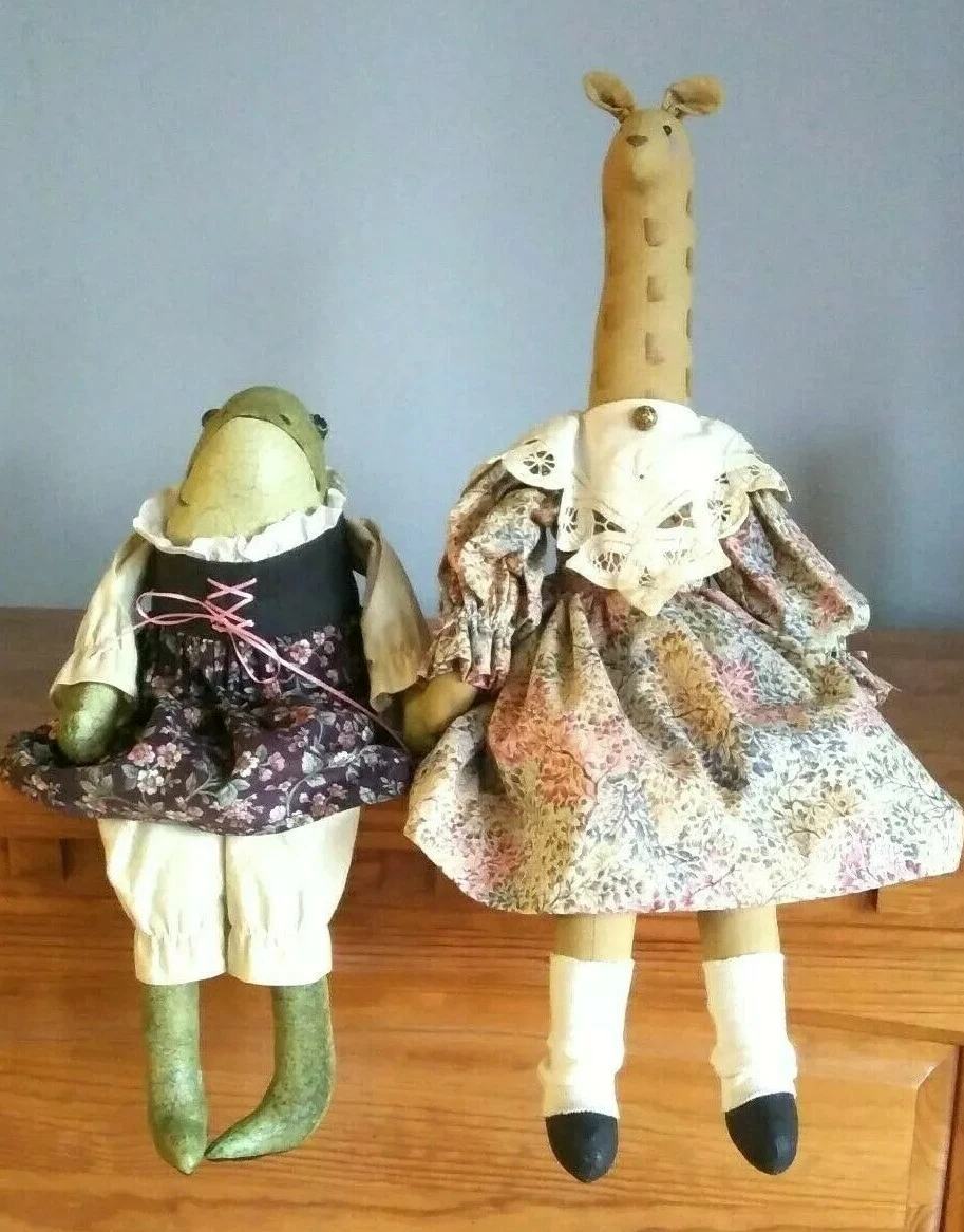 Handmade cheap animal dolls