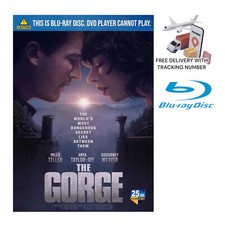 The Gorge 2025 Blu-Ray   Brand New Adventure Movie  Full HD 1080p All Region