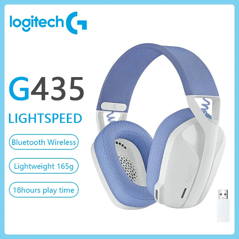 Casque Logitech G435 – Noir, Circum-auriculaire, Jack 3.5mm – Occasion