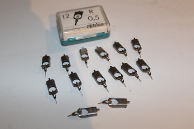 14 Rotring Pelikan Graphos Federn Kalligrafie 12 R 0,5 neuwertig