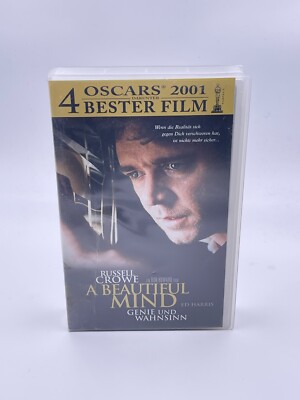 A Beautiful Mind - VHS Video Kassette zustand sehr gut