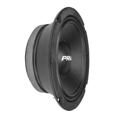 PRV 6.5'' Sealed Basket Midrange Speaker 6MR250SEAL 250W 8 Ohm PRO Audio Speaker