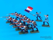 BRITAINS DSG SHOTTING LINE of FFL FRENCH LEGIONARIES INFANTRY REGIMENT 1915