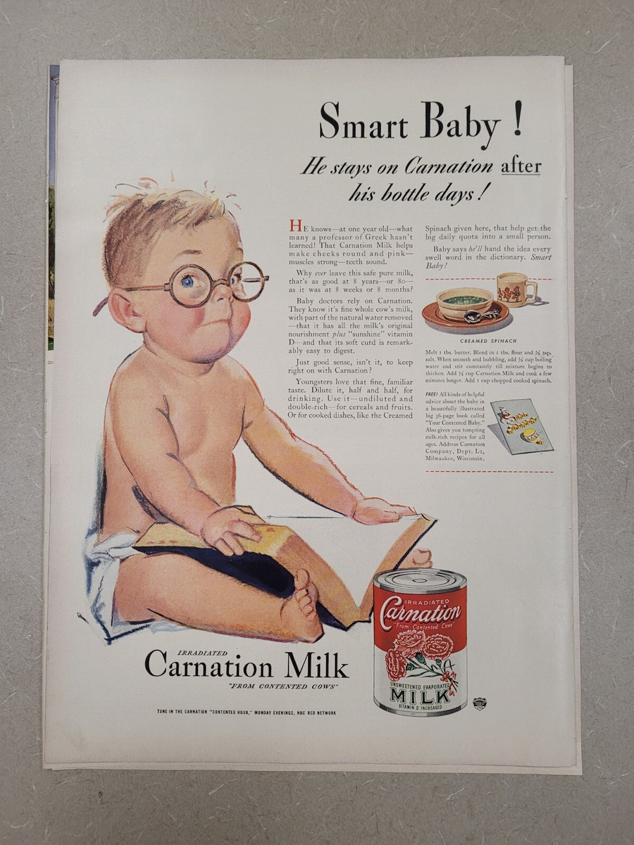 Recipe Book Carnation brand Milk-Rich recipes (Canada) 1940s Recipe Book Carnation brand Milk-Rich recipes (Canada) 1940s