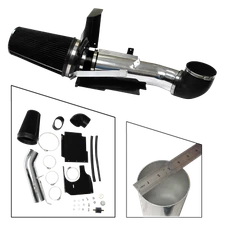 4" Cold Air Intake Kit + Heat Shield For GMC Chevy 99-06 V8 4.8L/5.3L/6.0L