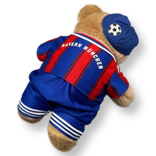 FC Bayern München Maskottchen Berni Plüschtier Bär - FCB 95/96 Opel Trikot 28 cm - Bild 9 von 10