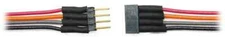 Train Control Systems TCS #1475 4-Pin Micro Connector colored wires