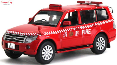 Vitesse Mitsubishi Pajero Hong Kong Fire Dept (Limited Edition 399pcs) 1:43