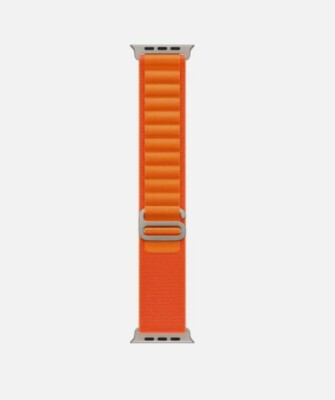 Apple Watch Band Alpine Loop (49mm) Ultra/Ultra 2 Orange - Medium   MQE03AM/A