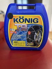 Catene da neve KONIG per auto T9 Mod 100 - 9 mm
