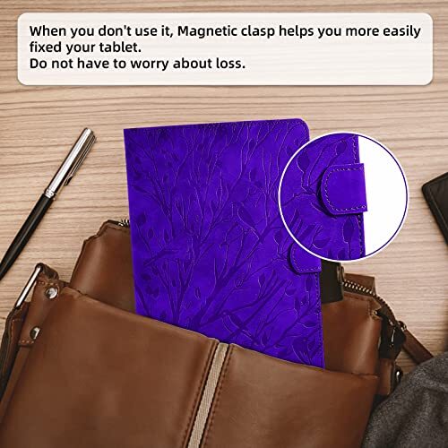 Samsung Galaxy Tab A7 Lite 8.7 inch 2021 Case (Model SM-T220/T225) PU Leather  - Picture 4 of 7