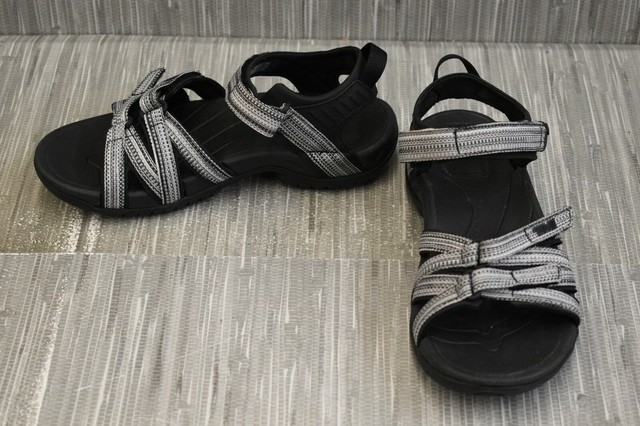 Amazon.com: Teva Women's Tirra Leather Sandal: Athletic Sandals: Shoes | Leather sandals 