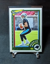 Matt Corral Rookie RC 2022 Panini CLASSICS NFL Football Card #154 Panthers