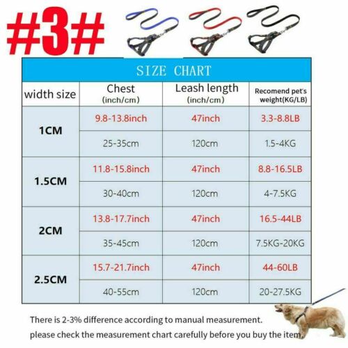 Small Dog Pet Puppy Harness And Leash Set Breathable Mesh Vest Chest Strap XS-XL - Picture 12 of 22