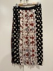 ZARA Pleated Skirt Polka Dots Plaid Floral Print Block Sz S — photo 1