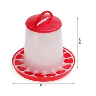 Recipiente Mangime Zincato SuperHandy Automatica Con Capacità Di 9 Kg Mangime 6 12 Pollame Pollame Fino A 10 Giorni Mantieni 567335
