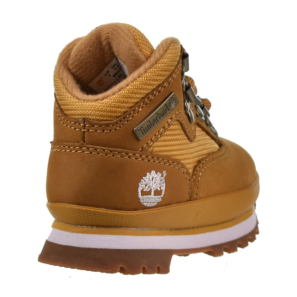 Timberland Euro Hiker Mid Toddler Boots Wheat TB096875 - Image 3 of 4