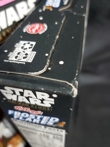 Kellogg's Star Wars Obi Wan Kenobi Frosted Flakes Cereal Light & Dark Collect - Picture 4 of 5