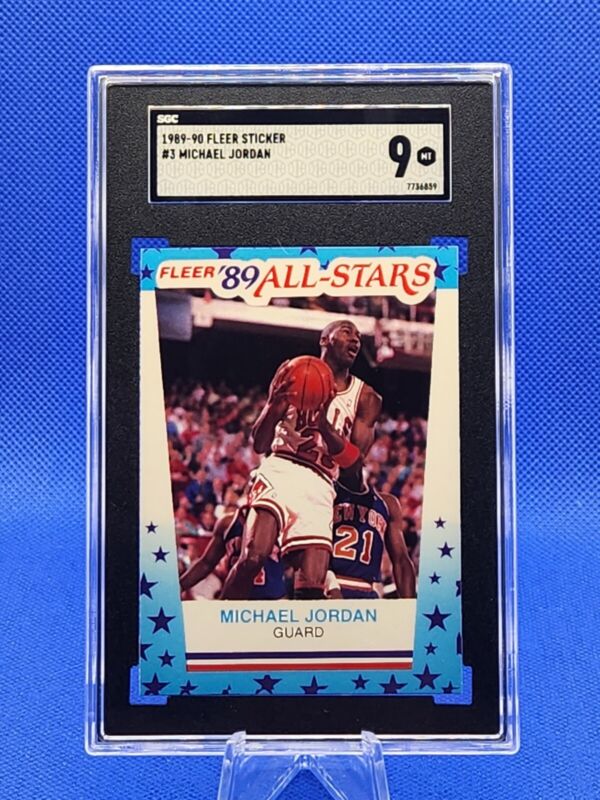 1997-98 Collector's Choice Crash the Game Prizes Michael Jordan #R30 PSA 8  HOF