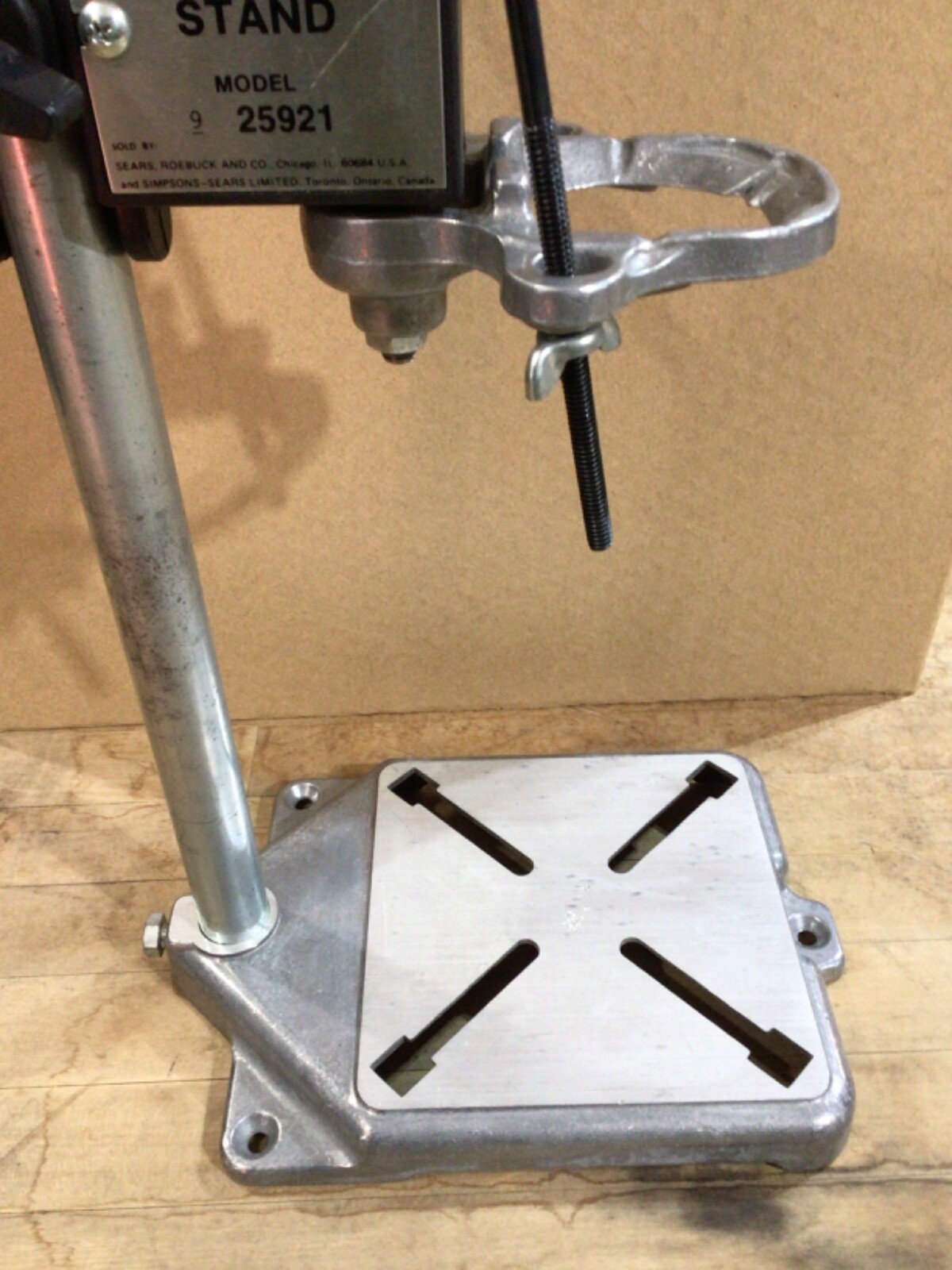 EXCELLENT Sears Craftsman 25921 Portable Drill Press Stand eBay