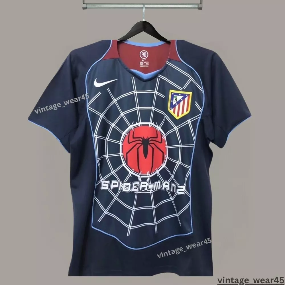 Fernando Torres #9 Atletico Madrid 2004/05 Black SpiderMan