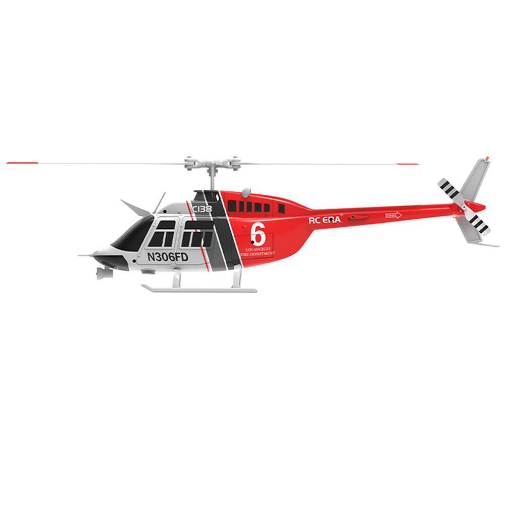 RC ERA RC Helicopter 1:33 Bell-206 6CH 6-axis Gyro Remote Control