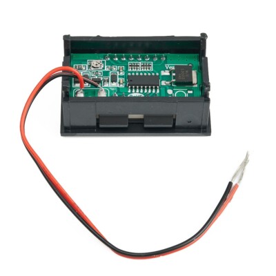 12V Digital Voltmeter,Digital LED Anzeige Voltmeter wasserdicht und klar zu lesen Spannungsmesser Panelmeter für Auto Motorrad(Blau 12V Digital Voltmeter,Digital LED Anzeige Voltmeter wasserdicht und klar zu lesen Spannungsmesser Panelmeter für Auto Motorrad(Blau