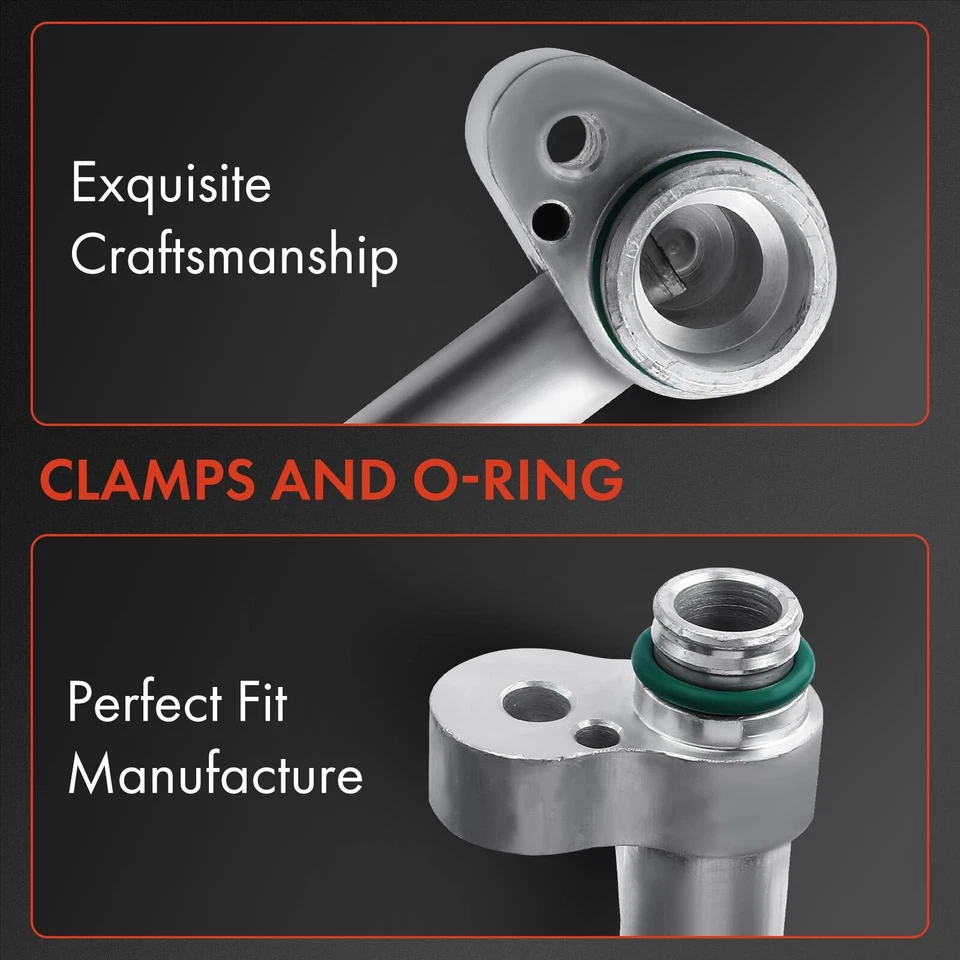 Manguera de succión de refrigerante de aire acondicionado para BMW 328d xDrive F30 2014-2018 2,0 L 64539212232 Foto 3 de 4