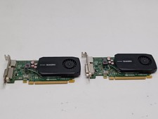Lot of 2 NVIDIA Quadro K600 1GB DDR3 DVI DisplayPort Low Profile Cards