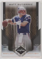 2007 Leaf Limited Spotlight Bronze 17/32 Matt Gutierrez #232 Rookie RC a8x